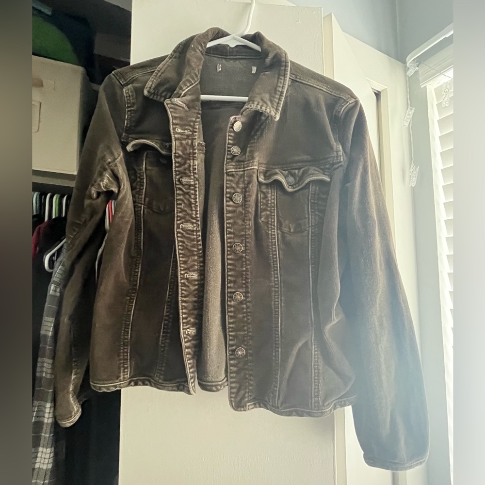 Vintage Green corduroy Jacket, Women’s S